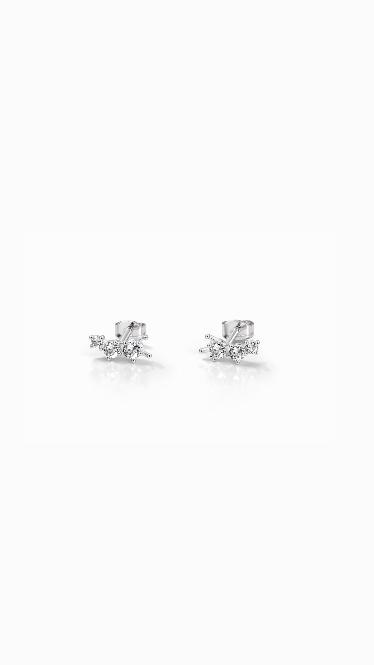 Small earring silver