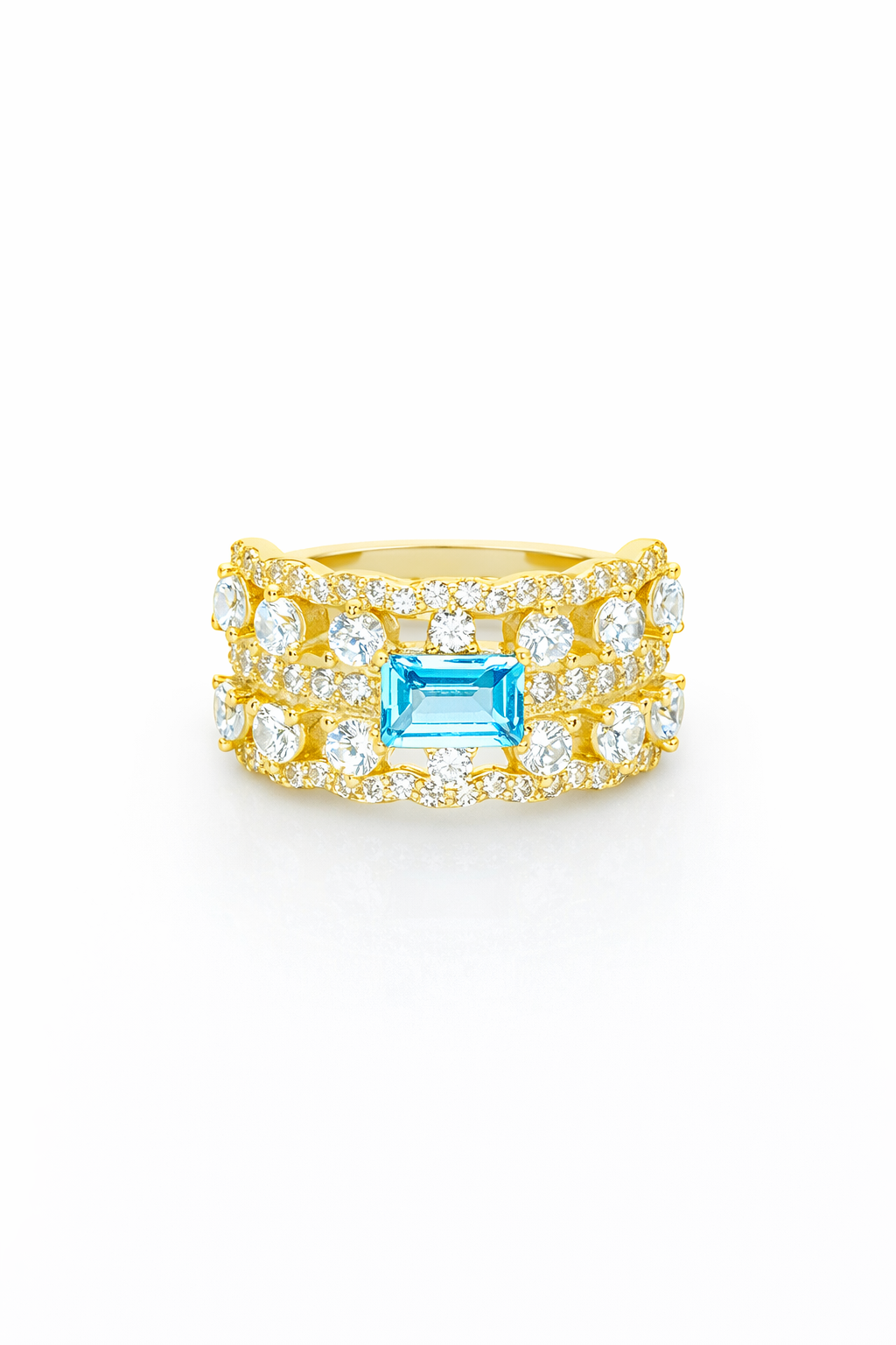 Anillo Alice dorado