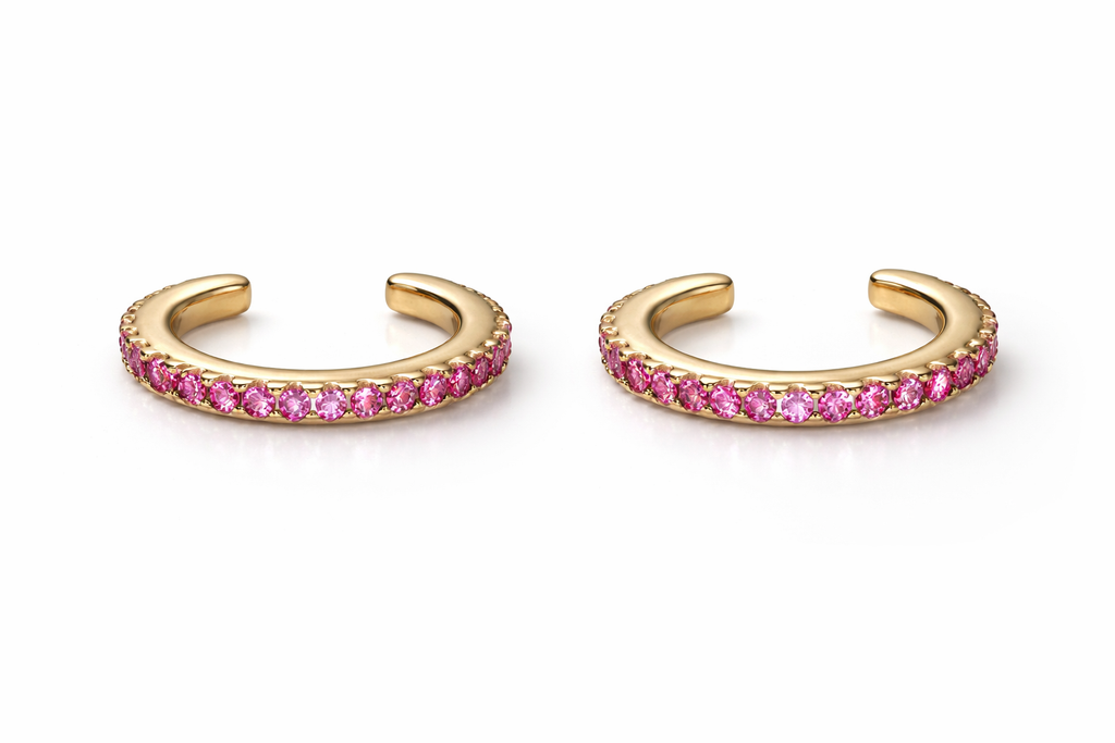 Ear cuff rosa