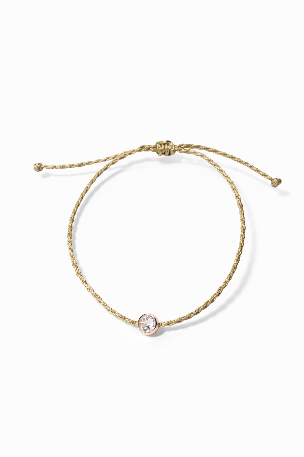 Green and gold bracelet