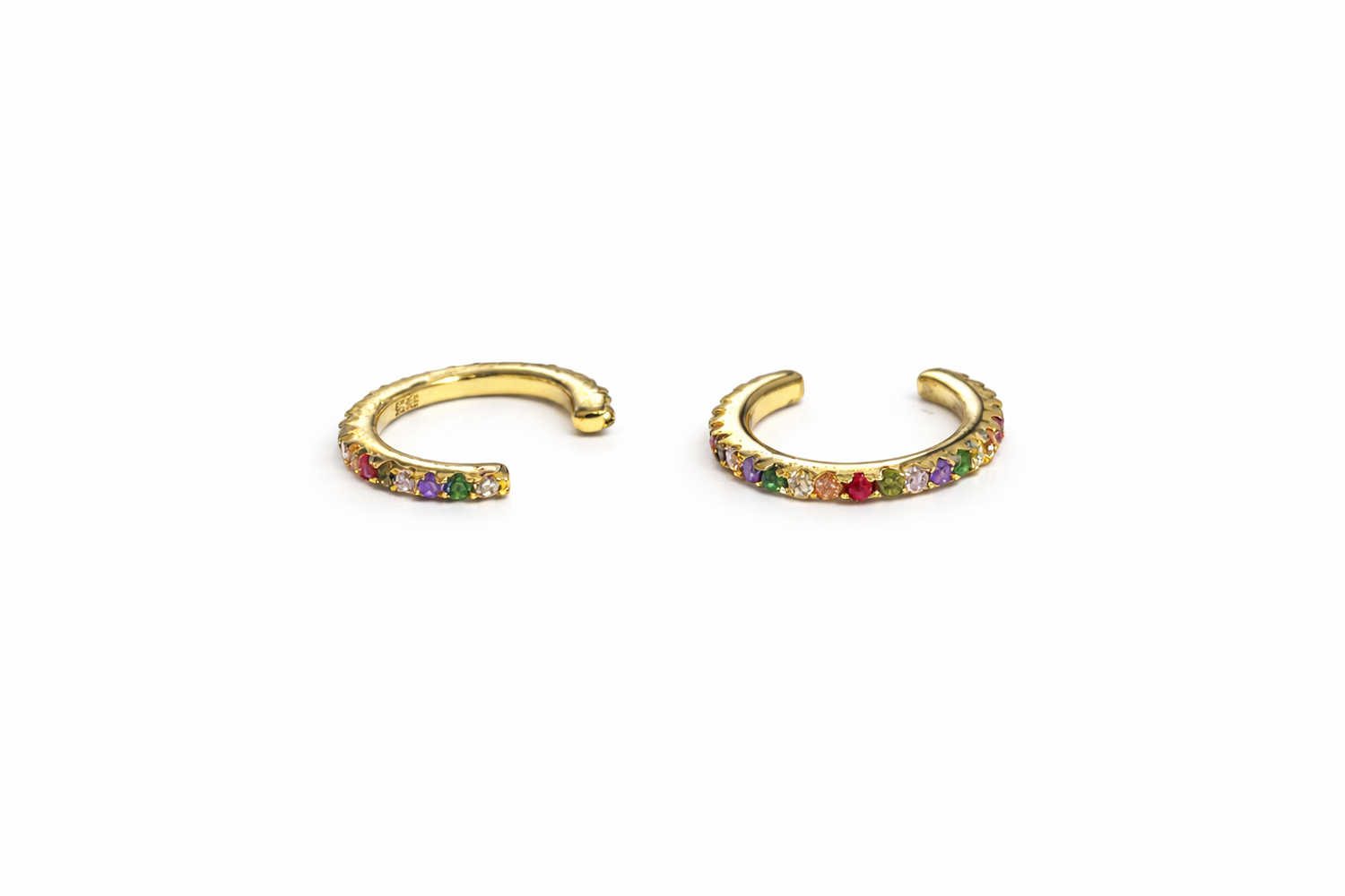 Ear cuff multicolor