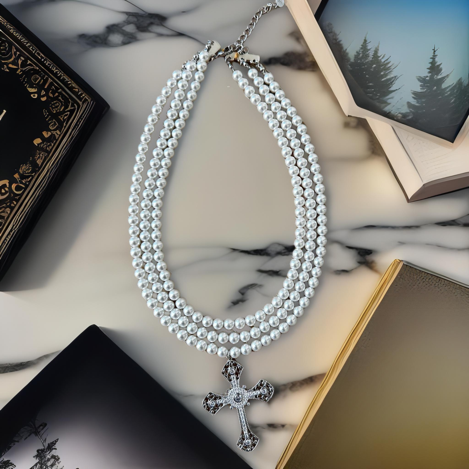 Elegante necklace Perla