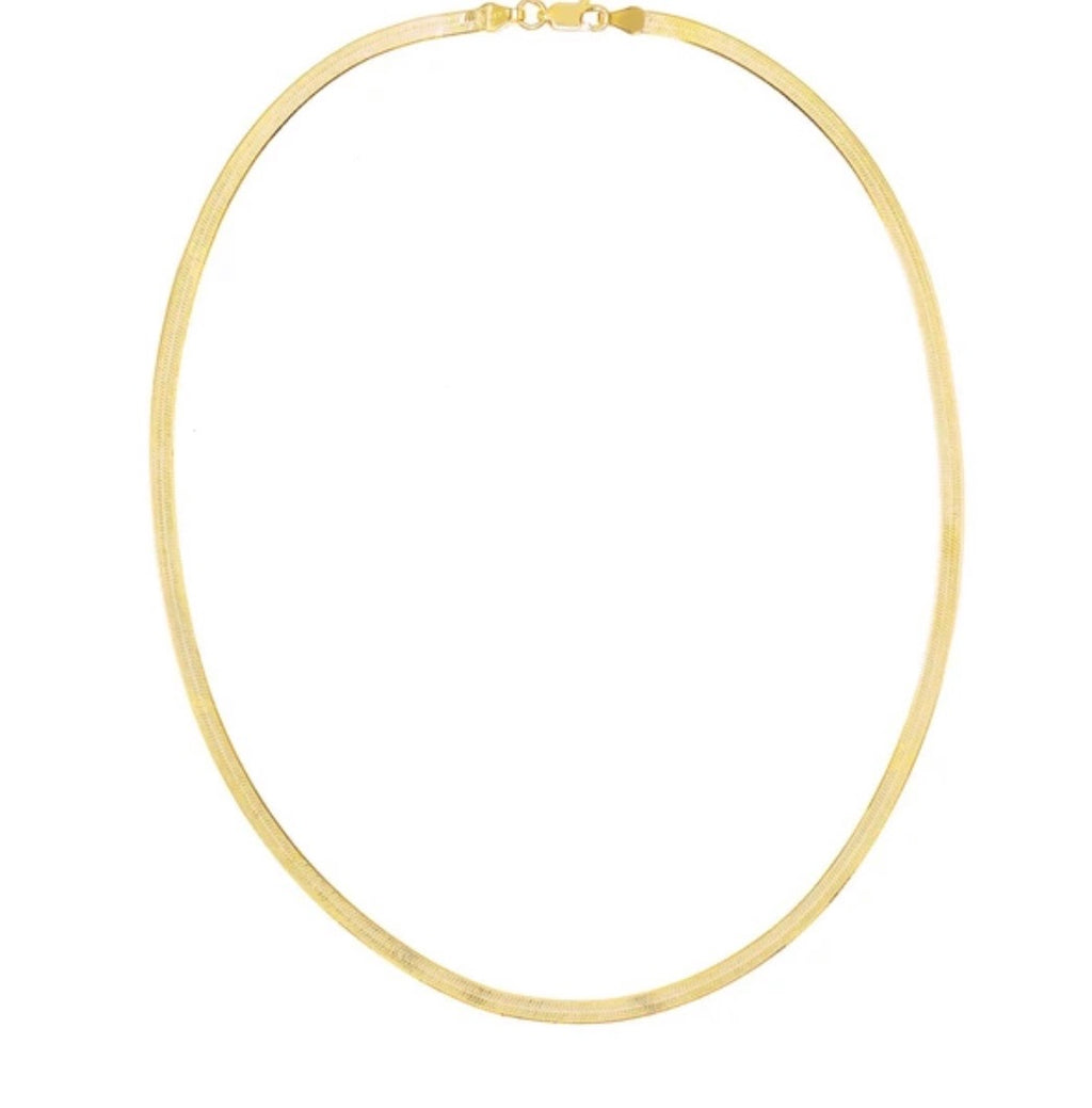 Herringbone necklace