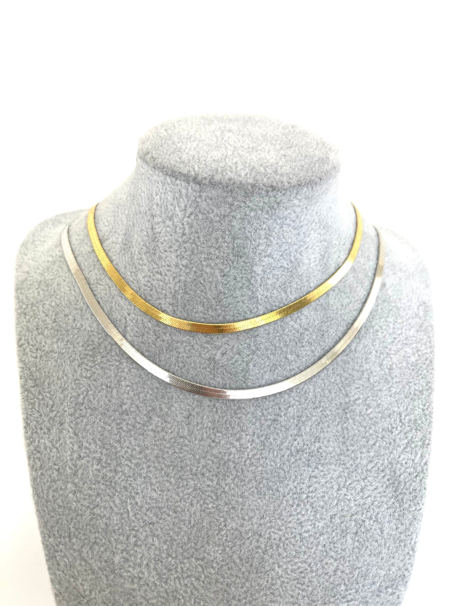 Herringbone necklace